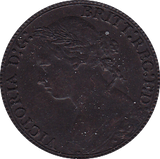 1879 FARTHING ( AUNC ) - Farthing - Cambridgeshire Coins