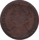 1879 FARTHING ( GVF ) - Farthing - Cambridgeshire Coins