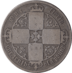 1879 FLORIN ( FAIR ) - FLORIN - Cambridgeshire Coins