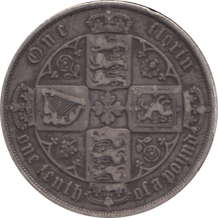 1879 FLORIN ( GF ) 1 - Florin - Cambridgeshire Coins