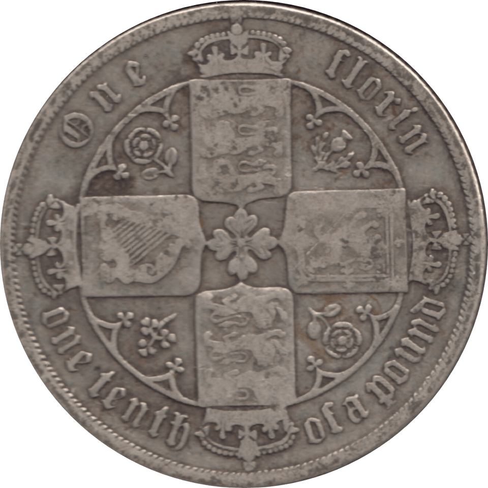 1879 FLORIN ( NF ) - Florin - Cambridgeshire Coins