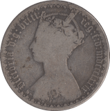 1879 FLORIN ( NF ) - FLORIN - Cambridgeshire Coins