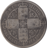 1879 FLORIN ( NF ) - FLORIN - Cambridgeshire Coins