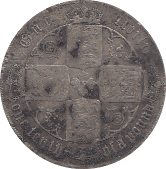 1879 FLORIN ( NF ) NO DIE RARE - Florin - Cambridgeshire Coins