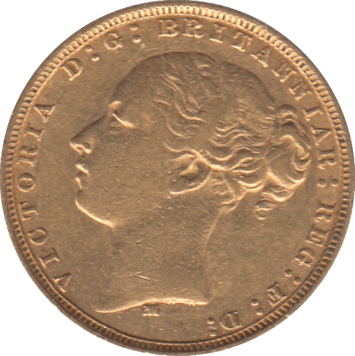 1879 GOLD SOVEREIGN ( EF ) MELBOURNE MINT - Sovereign - Cambridgeshire Coins