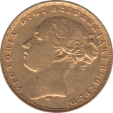 1879 GOLD SOVEREIGN ( EF ) MELBOURNE MINT - Sovereign - Cambridgeshire Coins