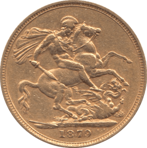 1879 GOLD SOVEREIGN ( EF ) MELBOURNE MINT - Sovereign - Cambridgeshire Coins