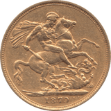 1879 GOLD SOVEREIGN ( EF ) MELBOURNE MINT - Sovereign - Cambridgeshire Coins