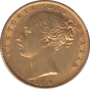 1879 GOLD SOVEREIGN ( GVF ) SYDNEY MINT - Sovereign - Cambridgeshire Coins