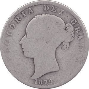 1879 HALFCROWN ( FAIR ) A - Halfcrown - Cambridgeshire Coins