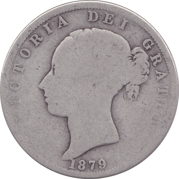 1879 HALFCROWN ( FAIR ) A - Halfcrown - Cambridgeshire Coins