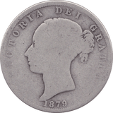1879 HALFCROWN ( FAIR ) A - Halfcrown - Cambridgeshire Coins