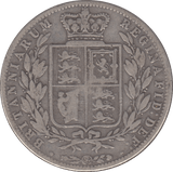 1879 HALFCROWN ( FINE ) 6 - Halfcrown - Cambridgeshire Coins