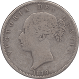 1879 HALFCROWN ( FINE ) 6 - Halfcrown - Cambridgeshire Coins