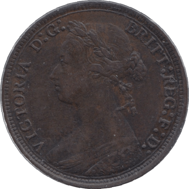 1879 HALFPENNY ( EF ) - Halfpenny - Cambridgeshire Coins