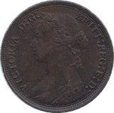 1879 HALFPENNY ( EF ) - Halfpenny - Cambridgeshire Coins