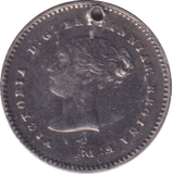 1879 MAUNDY TWOPENCE ( VF ) HOLED - MAUNDY TWOPENCE - Cambridgeshire Coins