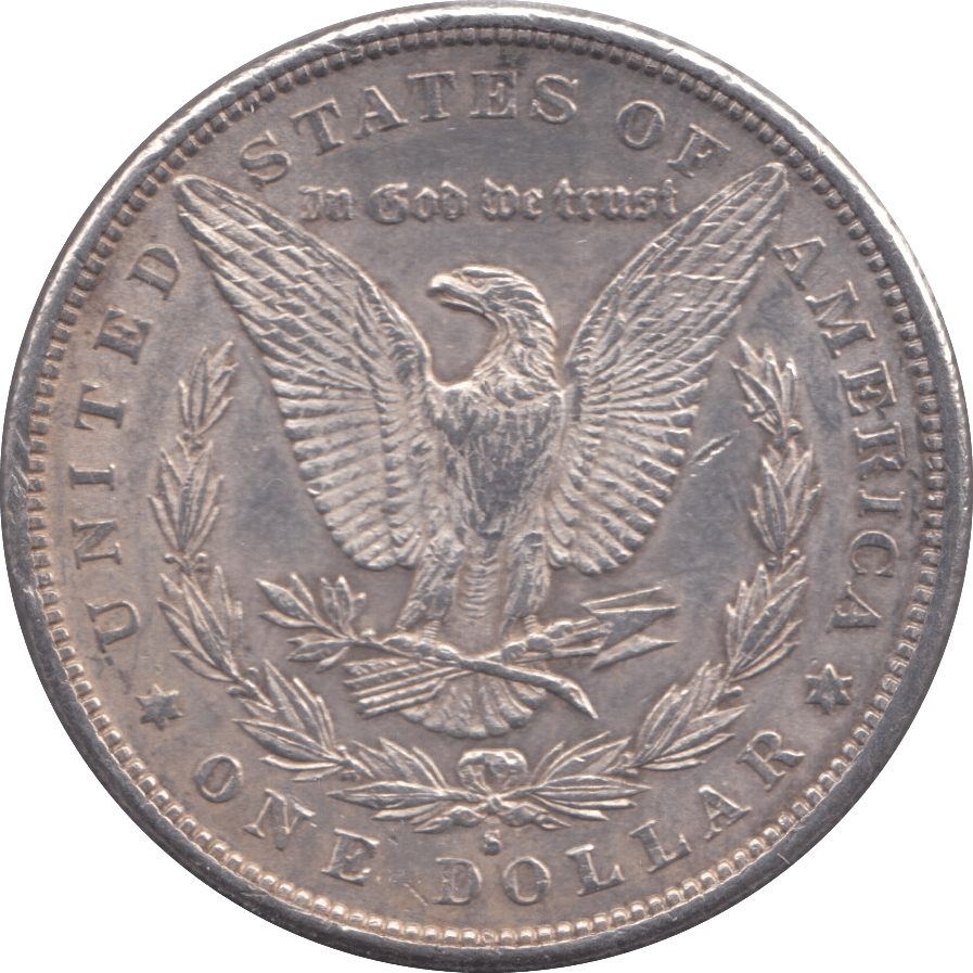 1879 MORGAN DOLLAR USA SAN FRANCISCO - SILVER WORLD COINS - Cambridgeshire Coins