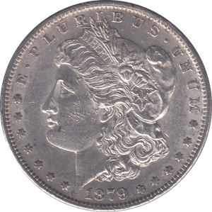 1879 MORGAN DOLLAR USA SAN FRANCISCO - SILVER WORLD COINS - Cambridgeshire Coins