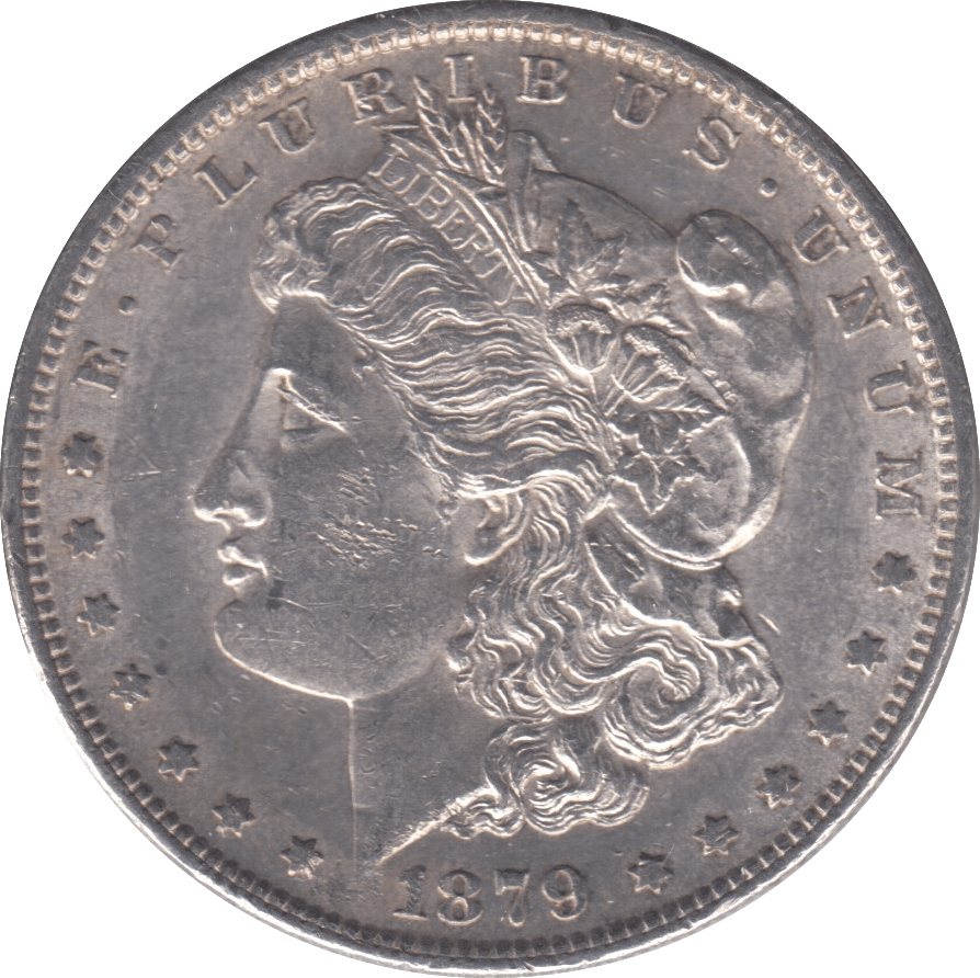 1879 MORGAN DOLLAR USA SAN FRANCISCO - SILVER WORLD COINS - Cambridgeshire Coins