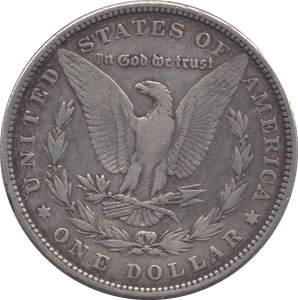 1879 MORGAN DOLLAR USA - SILVER WORLD COINS - Cambridgeshire Coins