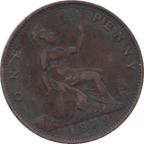 1879 ONE PENNY ( GF ) 14 - Penny - Cambridgeshire Coins