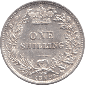 1879 ONE SHILLING ( AUNC ) - Shilling - Cambridgeshire Coins