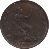 1879 PENNY 1 ( EF ) 16 - Penny - Cambridgeshire Coins