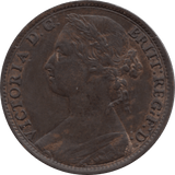 1879 PENNY 1 ( EF ) 16 - Penny - Cambridgeshire Coins