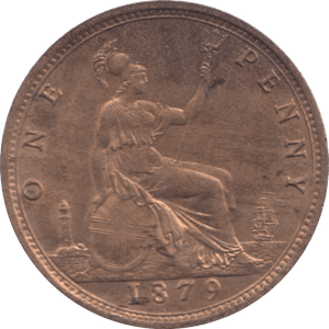 1879 PENNY ( BU ) 1 - Penny - Cambridgeshire Coins