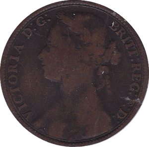 1879 PENNY ( F ) - Penny - Cambridgeshire Coins