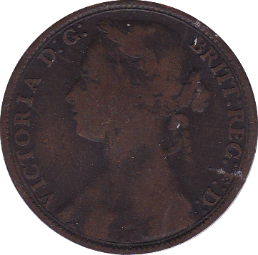 1879 PENNY ( F ) - Penny - Cambridgeshire Coins