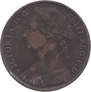 1879 PENNY ( FINE ) 7 - Penny - Cambridgeshire Coins