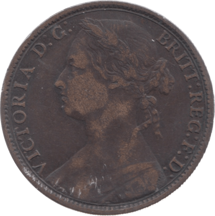 1879 PENNY ( FINE ) 7 - Penny - Cambridgeshire Coins
