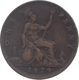 1879 PENNY ( FINE ) 7 - Penny - Cambridgeshire Coins