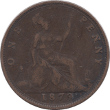1879 PENNY ( FINE ) - Penny - Cambridgeshire Coins