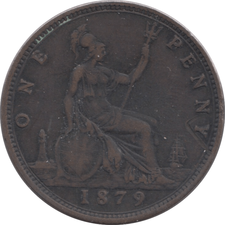 1879 PENNY ( GF ) - Penny - Cambridgeshire Coins