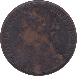 1879 PENNY ( VF ) - Penny - Cambridgeshire Coins