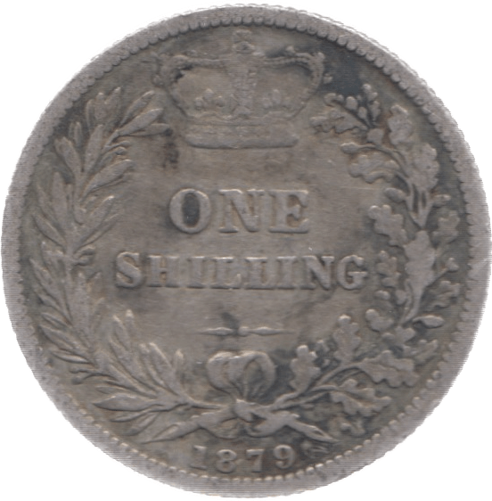 1879 SHILLING 2 ( FAIR ) - Shilling - Cambridgeshire Coins