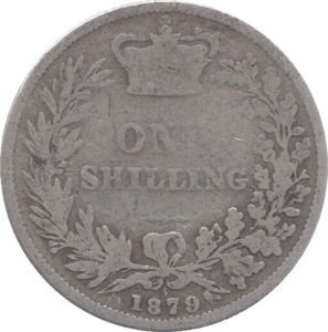 1879 SHILLING DIE 5 ( FAIR ) 13 - Shilling - Cambridgeshire Coins