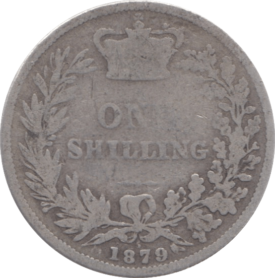 1879 SHILLING DIE 5 ( FAIR ) 13 - Shilling - Cambridgeshire Coins