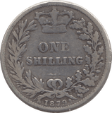 1879 SHILLING ( F ) 1 - Shilling - Cambridgeshire Coins