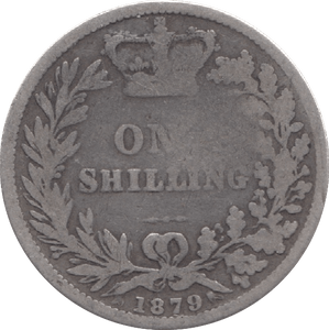 1879 SHILLING ( FAIR ) 12 - Shilling - Cambridgeshire Coins