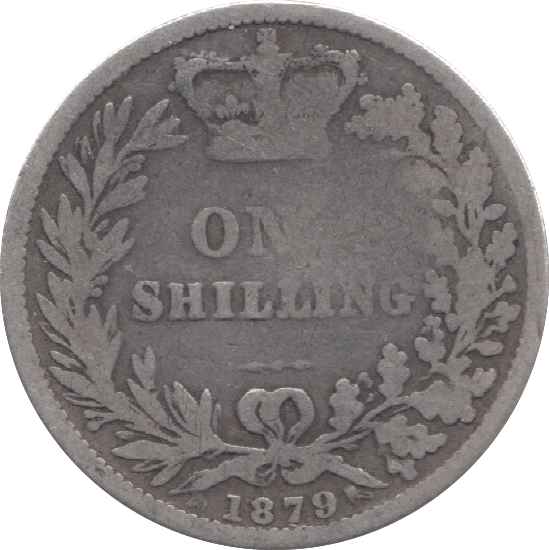 1879 SHILLING ( FAIR ) 12 - Shilling - Cambridgeshire Coins