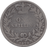 1879 SHILLING ( FAIR ) 12 - Shilling - Cambridgeshire Coins