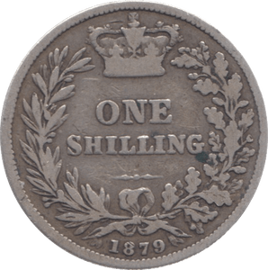 1879 SHILLING ( FINE ) 13 - Shilling - Cambridgeshire Coins
