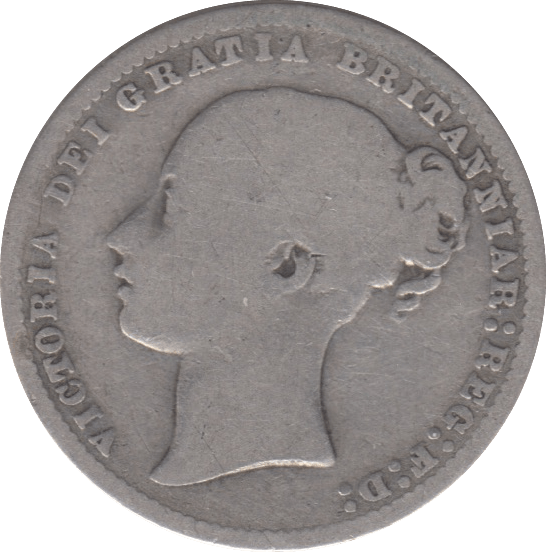 1879 SHILLING ( FINE ) 5 - SHILLING - Cambridgeshire Coins