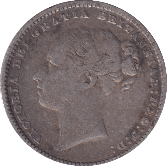 1879 SHILLING ( FINE ) - Shilling - Cambridgeshire Coins