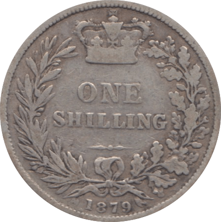 1879 SHILLING ( NF ) 5 - Shilling - Cambridgeshire Coins