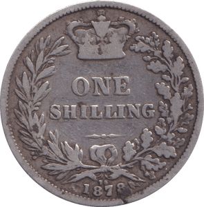 1879 SHILLING ( NF ) - Shilling - Cambridgeshire Coins